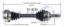 TRAKMOTIVE NEW CV AXLE - TO8030