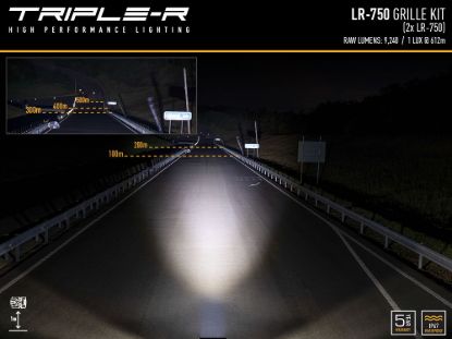 TRIPLERLIGHT MERCEDES METRIS (2015+) - GRILLE MO - GMUSMM01K