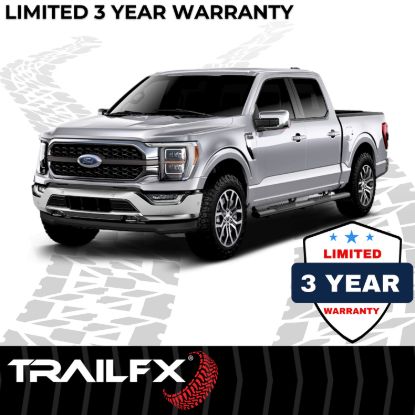 TRAILFX 4' OVAL STRAIGHT BAR BLK - 2930314043