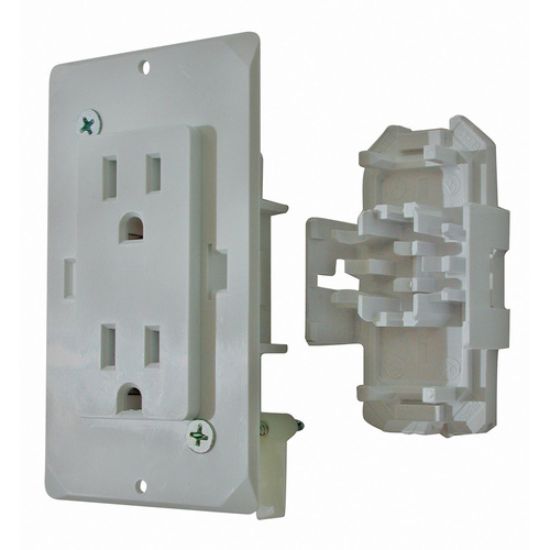 VALTERRA LLC 20 AMP RECEPTACLE WHT - WDR20WT