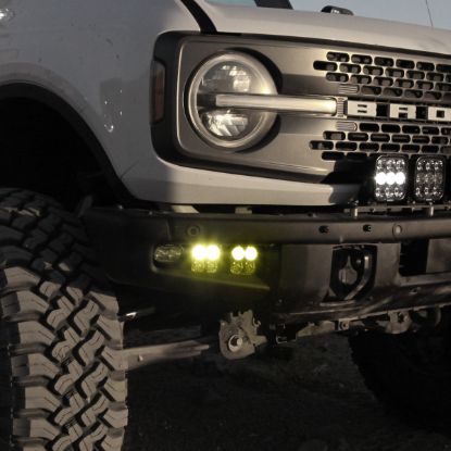 VISION X 4-LED  60-20 DRIVING BEAM DRL YW - 2DL4CBSYK