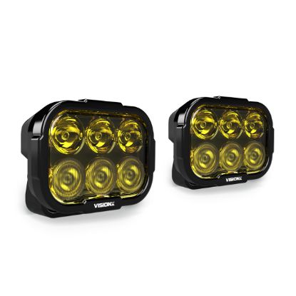 VISION X 6-LED  60-20 DRIVING BEAM DRL  YW - 2DL6CBSYK