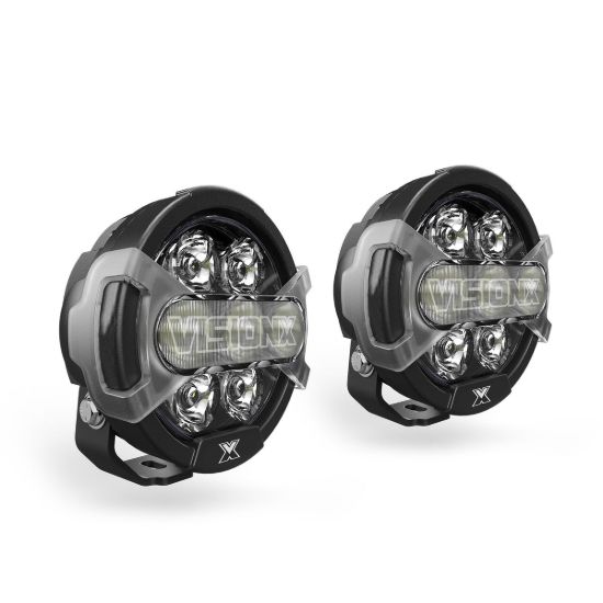 VISION X PAIR OF CANNON RACE 7 W/ HARNESS - CR7PKIT
