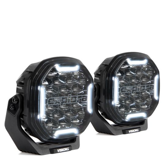 VISION X 7' DRIVING LIGHT KIT W/ DUAL- DRL - EXDLX24SKI