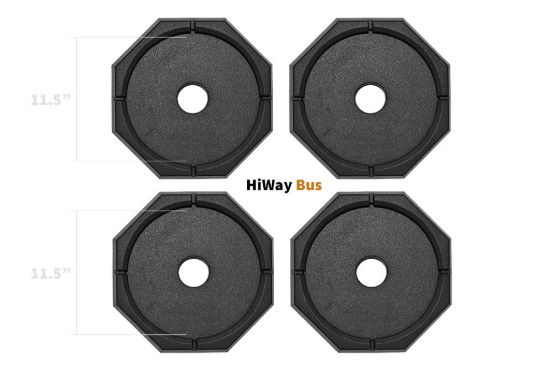 SNAPPAD SNAPPAD HIWAY BUS - 4 PACK - HI12BSP4