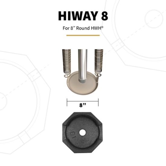 SNAPPAD SNAPPAD HIWAY 8 - 4 PACK - HI8SP4