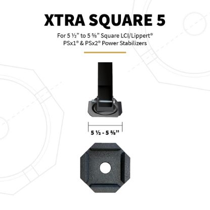 SNAPPAD PERMANENT JACK PAD FOR LCI POWER ST - XTRS5SP4