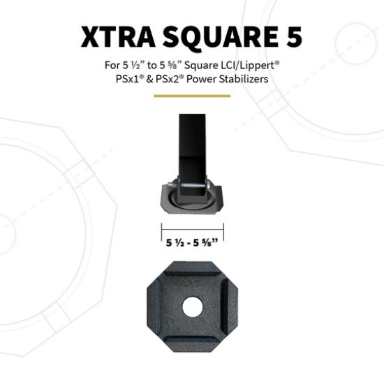 SNAPPAD PERMANENT JACK PAD FOR LCI POWER ST - XTRS5SP4
