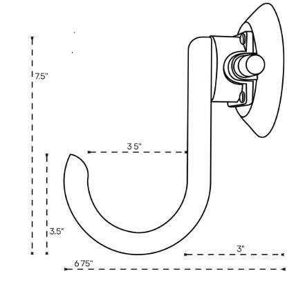 SEASUCKER UTILITY HOOK - MB5719
