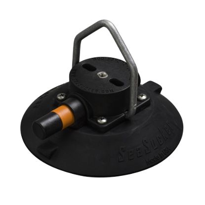 SEASUCKER 6' BLACK VACUUM MOUNT W/ POINTED ST - VM1016B
