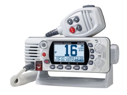 STANDARD 25W FIXED MOUNT VHF/GPS WITH DOT MA - GX1410GW