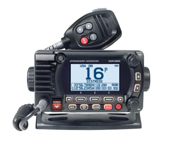 STANDARD VHF  OPTIONAL 2ND STATION  N2K  BLK - GX1850B