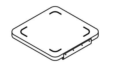 VENTLINE/DEX 14' VENTLINE LID ALUMINUM - BV053400