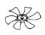 VENTLINE/DEX FAN BLADE 6  DIAMETE - BVC046600