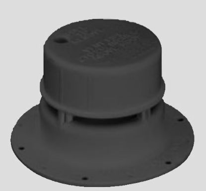 VENTLINE/DEX BLACK PLUMBING CAP - V204955