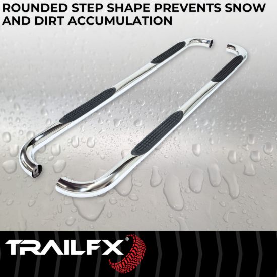 TRAILFX CHEVY - 3' NERF BAR CREW 1500 2019 - A0057S