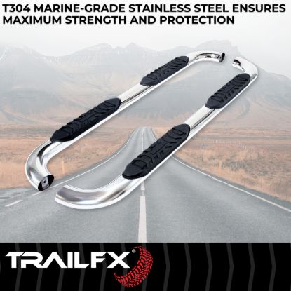 TRAILFX 4' OVAL BENT TACOMA DOUBLE CAB - A1019S