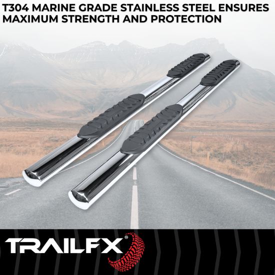 TRAILFX 4' OVAL STRAIGHT BAR PSS - A1533S
