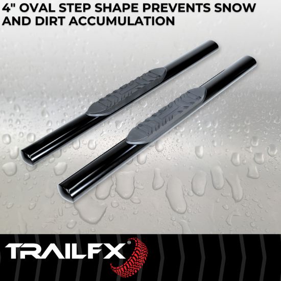 TRAILFX 4' OVAL STRT RAM 1500 BLK 19 - A1543B