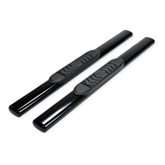 TRAILFX 5'' OVAL STRAIGHT BAR BLK - A7001B