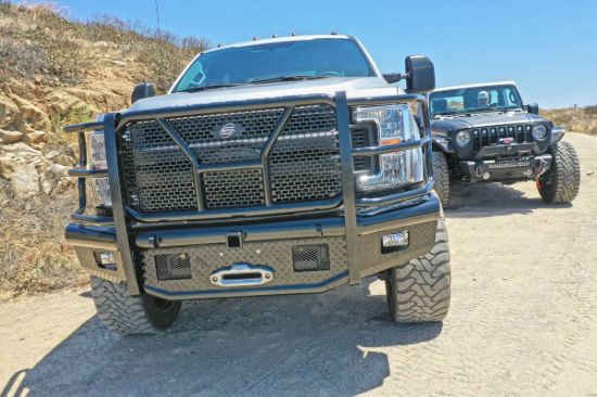 STEELCRAFT HD FRONT BUMPER REPLACEMENTS BLACK - D11380RCCW