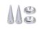 TRUE SPIKE TRUE SPIKE LICENSE PLATE HARDWARE - LPH006SL