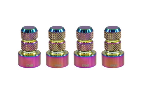 TRUE SPIKE SILVER; BILLET ALUMINUM; SET OF 4 C - WVC002NC