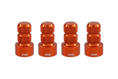 TRUE SPIKE ORANGE; BILLET ALUMINUM; SET OF 4 C - WVC002OG