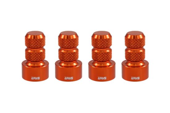 TRUE SPIKE ORANGE; BILLET ALUMINUM; SET OF 4 C - WVC002OG
