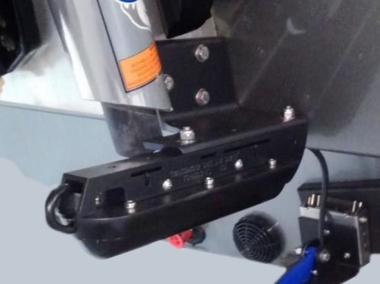 TRANSDUCER L BRACKET WITH 3  OFFSET FOR ATLAS - LBAT6R3