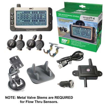 TRUCK SYSTMS 507 TPMS 4 F-T SNSR W/REP BATT/REP - TST507FT4