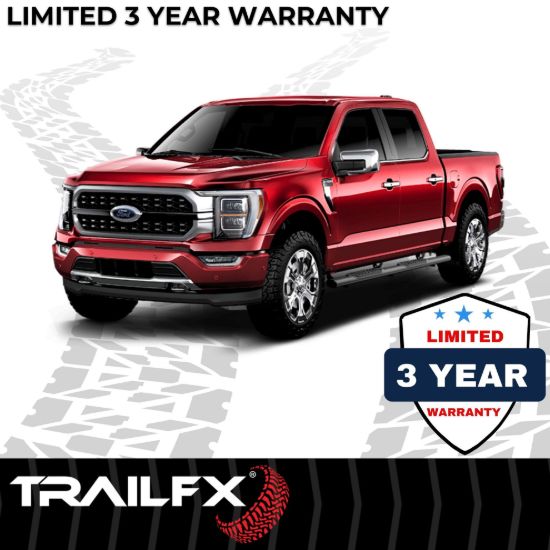 TRAILFX 5'' OVAL STRAIGHT BAR BLK - A7015B