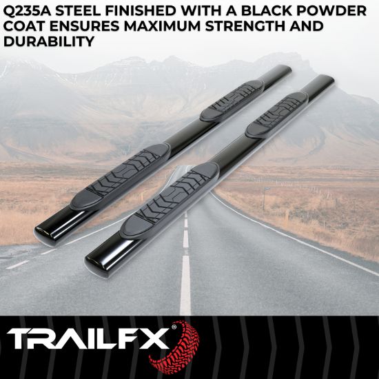 TRAILFX 5' OVAL BLK RP FITS DEF - A7037B