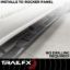 TRAILFX 5' OVAL NERF BAR BLK - A7055B