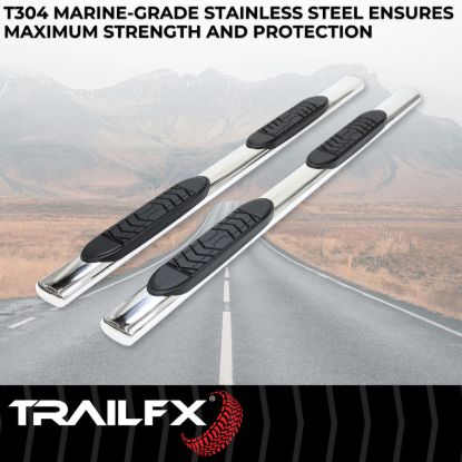 TRAILFX 5' OVAL NERF BAR PSS - A7055S
