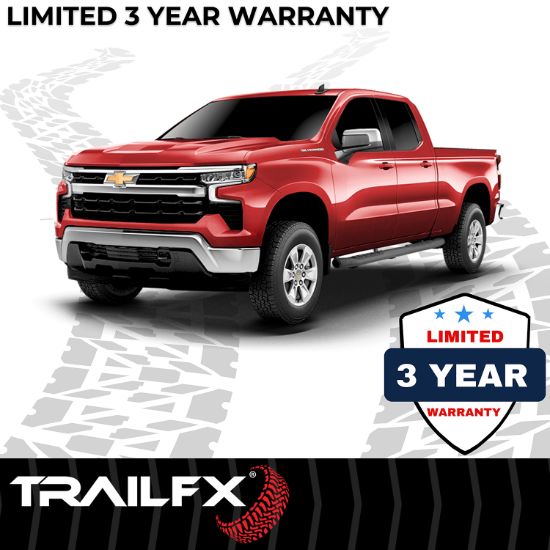 TRAILFX 5' OVAL BENT END BAR BLK - A7067B