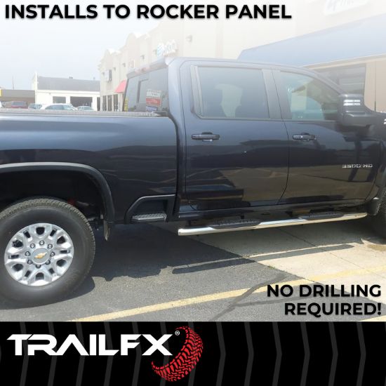 TRAILFX CHEVY - 5' OVAL NERF CREW 1500 2019 - A7086S