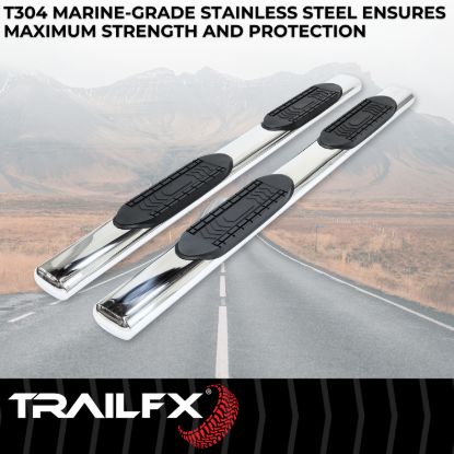 TRAILFX 6'' OVAL BAR PSS - A8212S