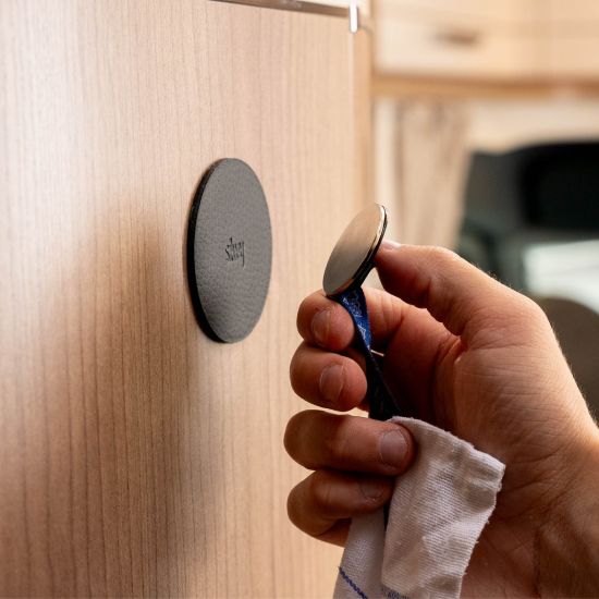 SILWY MAGNET MAGNETIC HOOK CLEVER BLACK - H0001BKA1