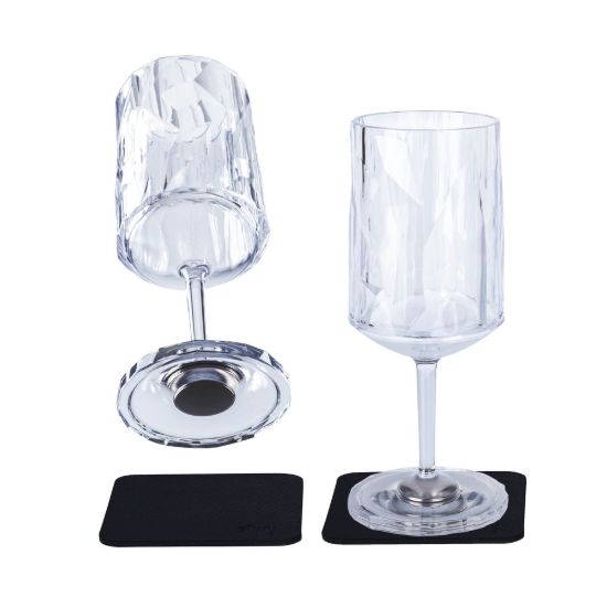 SILWY MAGNET MAGNETIC PLASTIC GLASSES WINE - KOWIC2