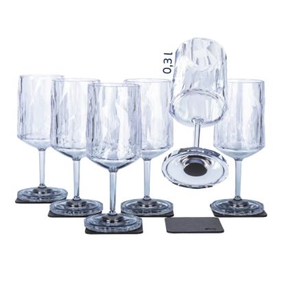 SILWY MAGNET MAGNETIC PLASTIC GLASSES WINE 0 3 L - KOWIGC3006