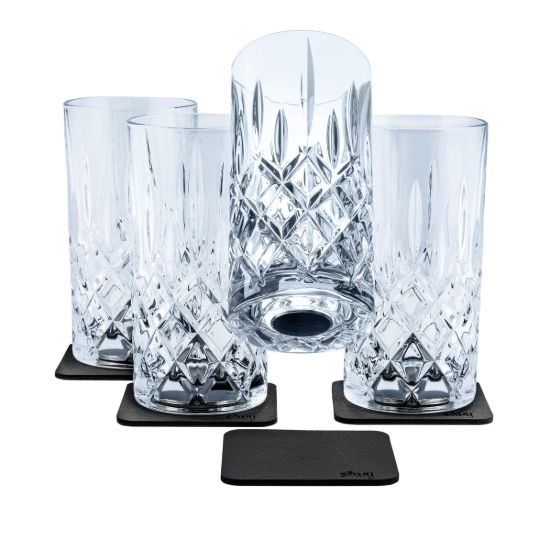 SILWY MAGNET MAGNETIC CRYSTAL GLASS LONGDRINK - NMLO3004