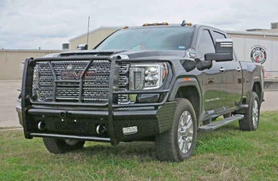 STEELCRAFT HD FRONT BUMPER REPLACEMENTS BLACK - HD10465RC