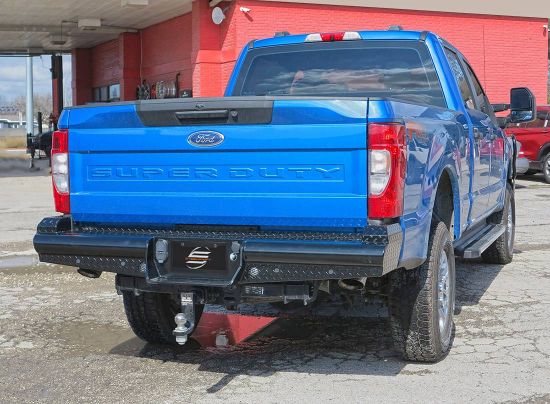 STEELCRAFT HD REAR BUMPER REPLACEMENTS BLACK - HD21380