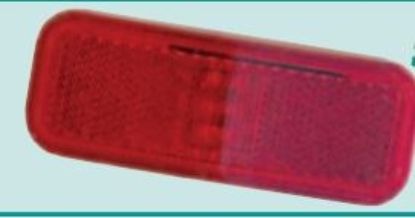 VALTERRA LLC 4X1.5' LED RED MARKER LIG - 52719