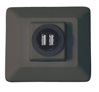 VALTERRA LLC METAL 12V CHRGR LOCK CYCL - 61030USB