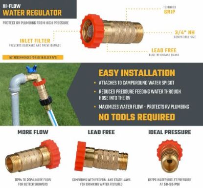 VALTERRA LLC HI-FLOW WATER REGULATOR BULK - A011122