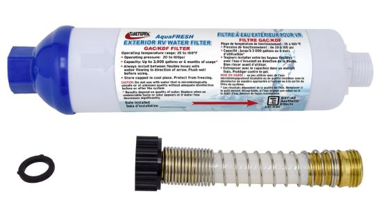 VALTERRA LLC INLINE WATER FILTER W/CONN  CARDED - A011131VP