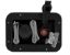 VALTERRA LLC RECT. FLANGE BLACK CD - A012001BKV
