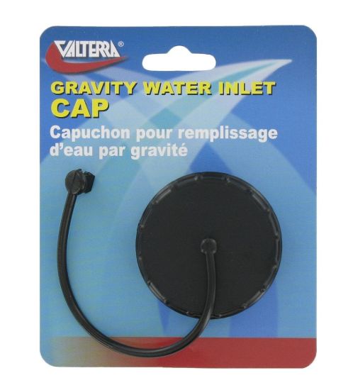 VALTERRA LLC GRAVITY WATER INLET BLACK - A0120SBKVP